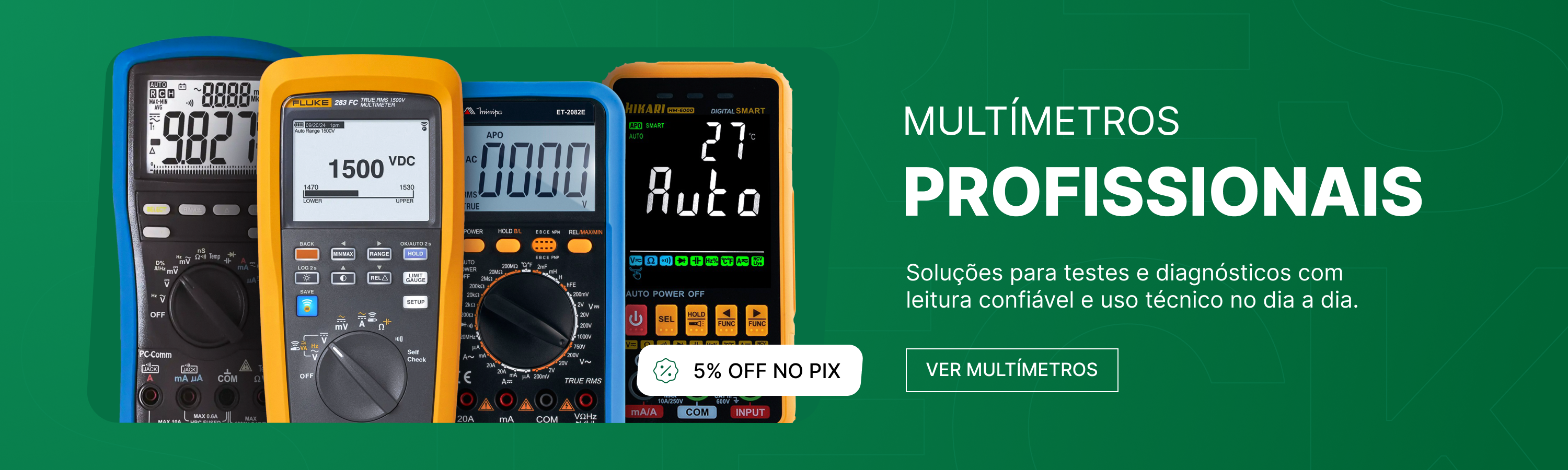 multimetros desktop